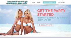 Desktop Screenshot of beachgirlsbar.com